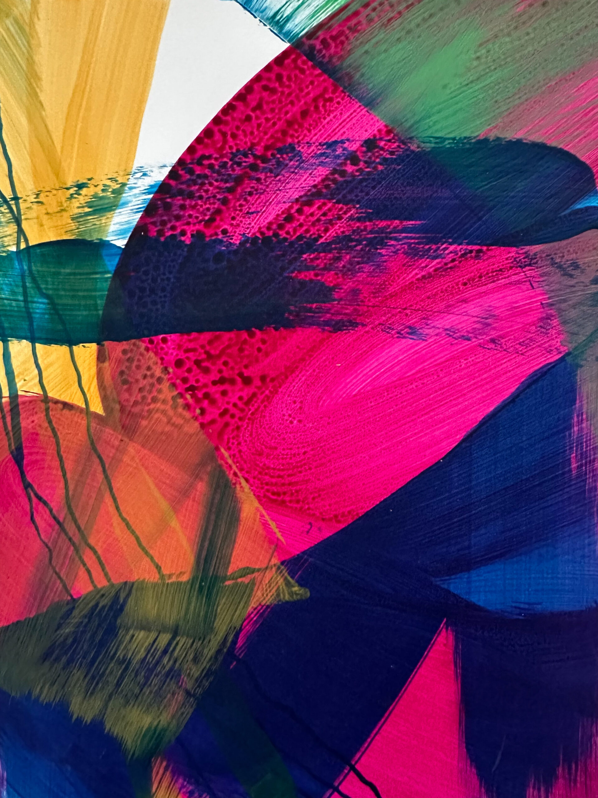 2022 untitled, acrylics on paper, 25 x 32,5 cm,